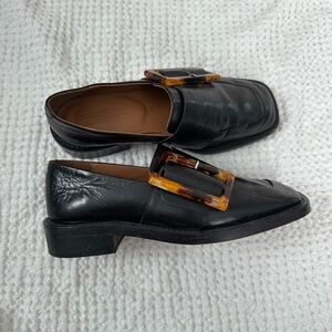 ASOS Loafers with Tortoiseshell Buckle | Size 6 (EU 3)